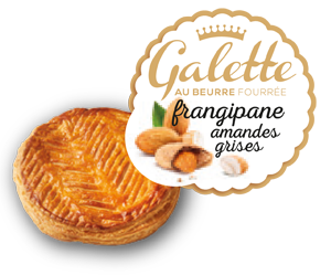 Galette des rois amandes grises