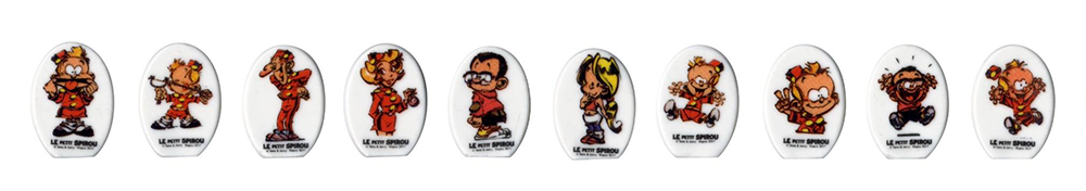 Fèves Spirou galette des rois