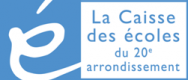 Logo caisse des écoles 20e arrondissement paris